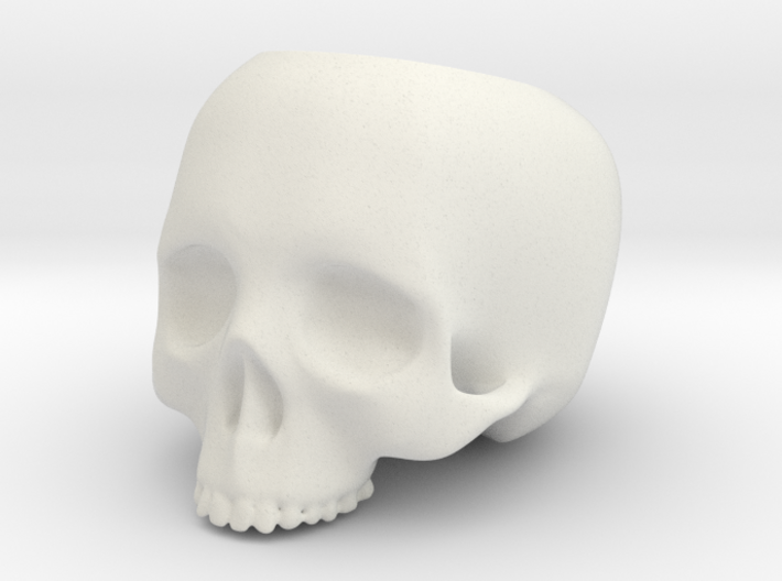 Skull Pot V2 - H60MM 3d printed