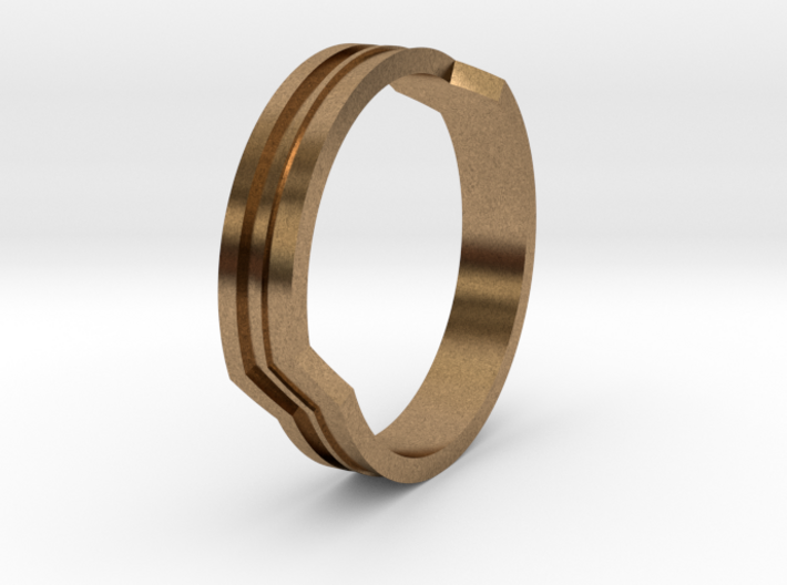 Channel Ring 3d printed