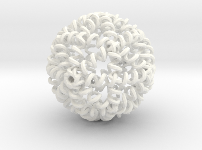 My SPRINGBALL - High Bounce Squishy Ball 72mm 3d printed