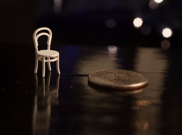 1:48 Bentwood Chair 3d printed 