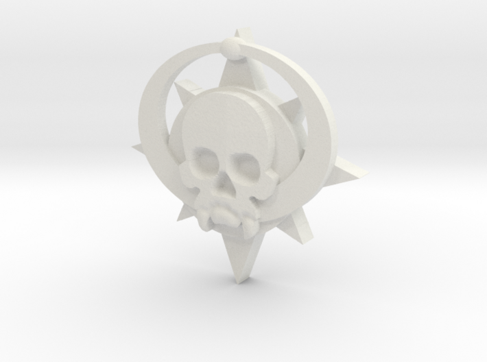 Skull symbol (small) 3d printed