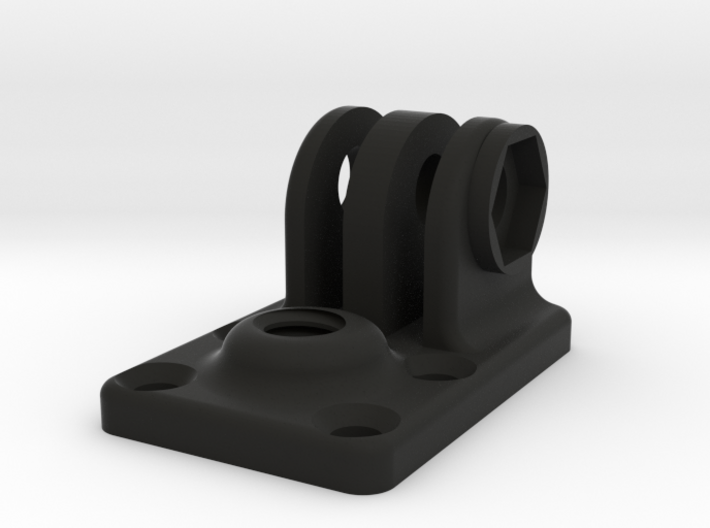 Tripod foot for GoPro 3d printed