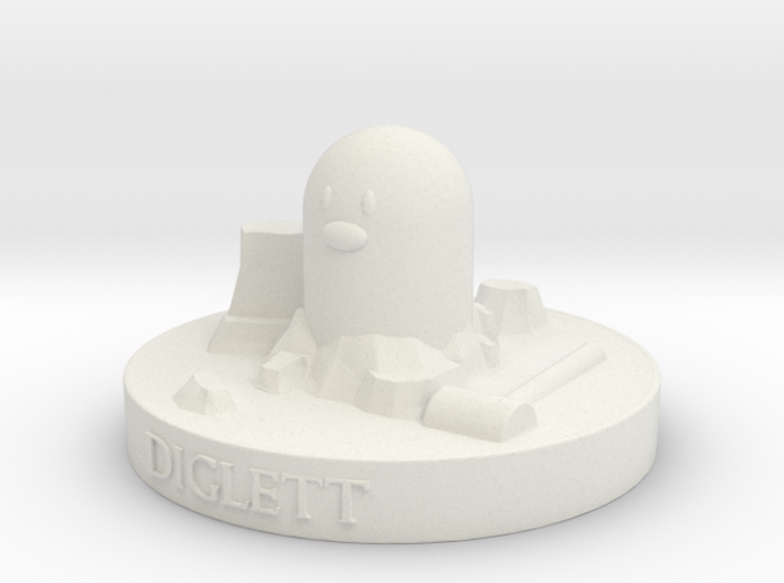 Diglett 3d printed