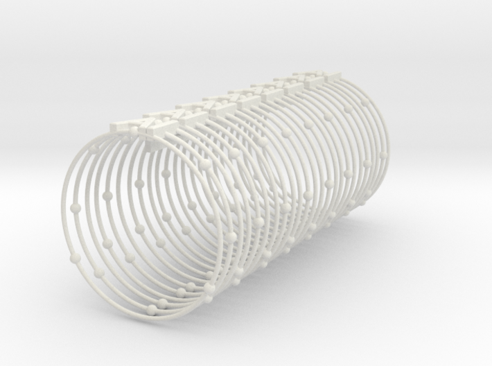 Aluminum Element Napkin Ring 3d printed