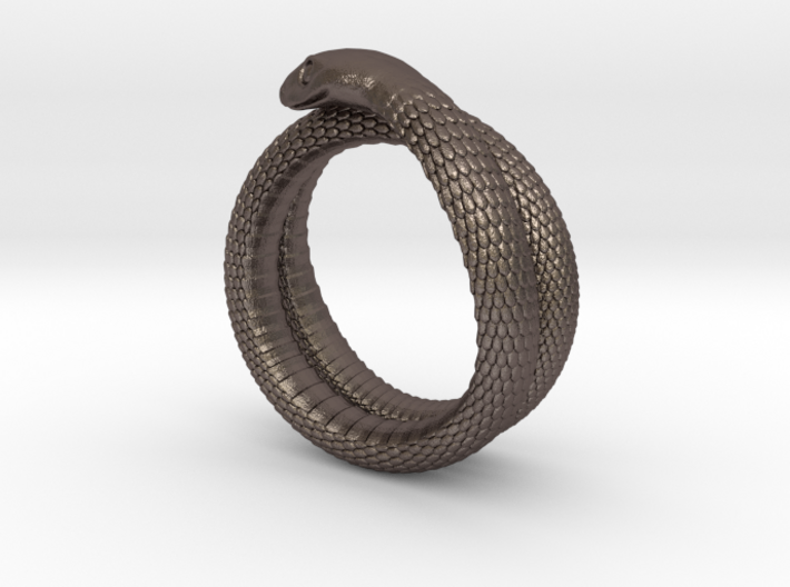 Snake Ring (various sizes) 3d printed