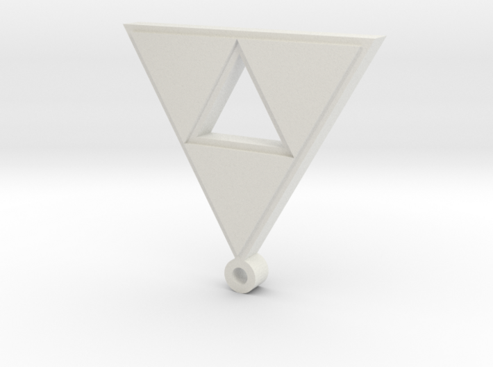 triforce pendant 3d printed