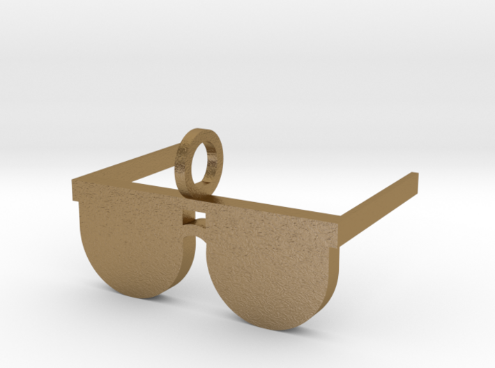 Sunglasses Pendant 3d printed I Love Sunshine Pendant