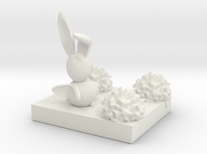 Bunny 3d printed