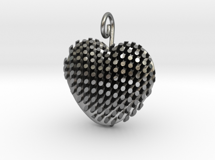 Heart Diagonal Rods V5 3d printed