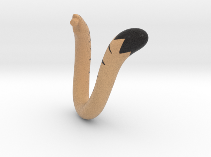 Tail for 5&quot; Tina Tropical Swimsuit figurine 3d printed