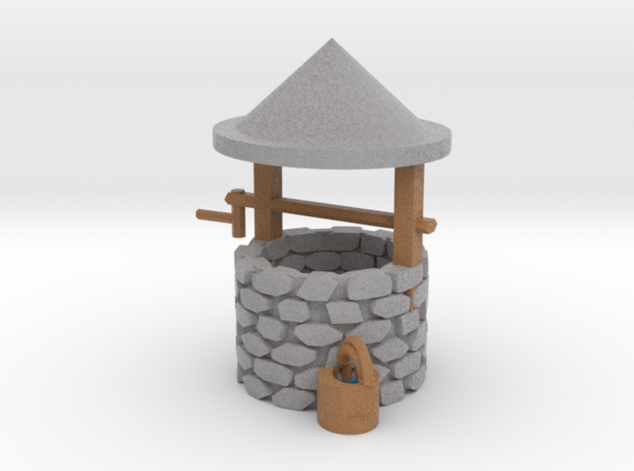 budget Wishing Well 3d printed