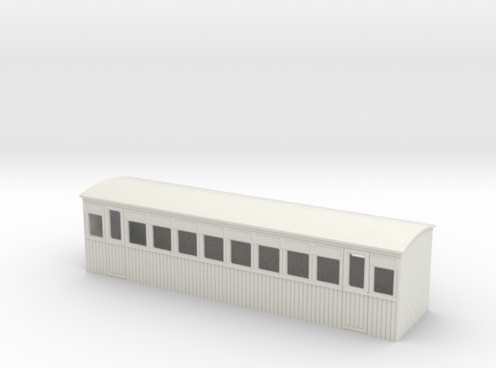009 colonial 2nd saloon coach 3d printed