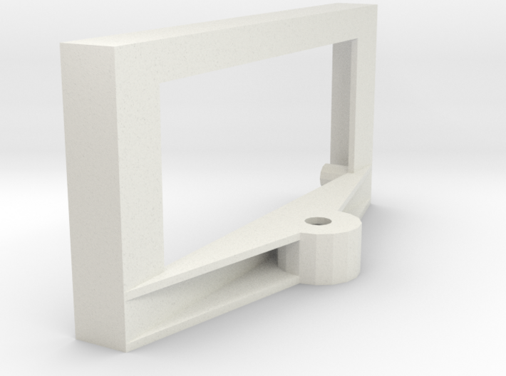 Arduino Ultrasonic Sensor Servo Mount 3d printed