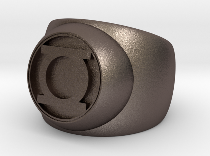 Green Lantern Ring- Size 5 3d printed