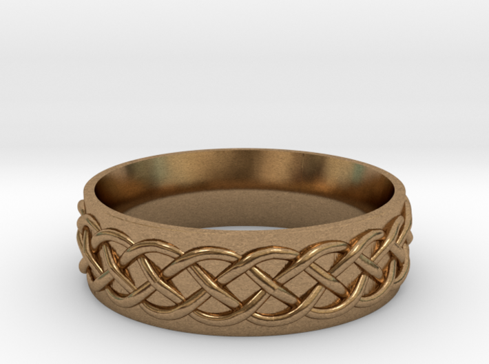 Celtic Knot Wedding Band 3d printed