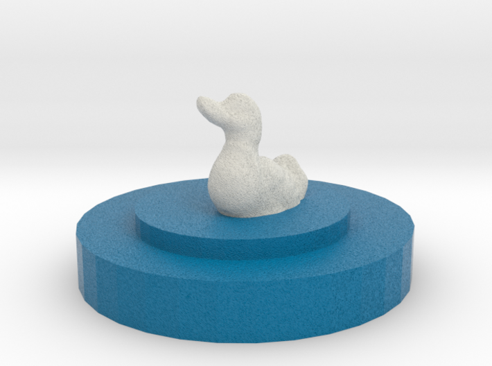 Duck On A Pond 3d printed