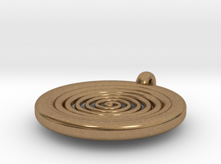 spiral pendant III 3d printed