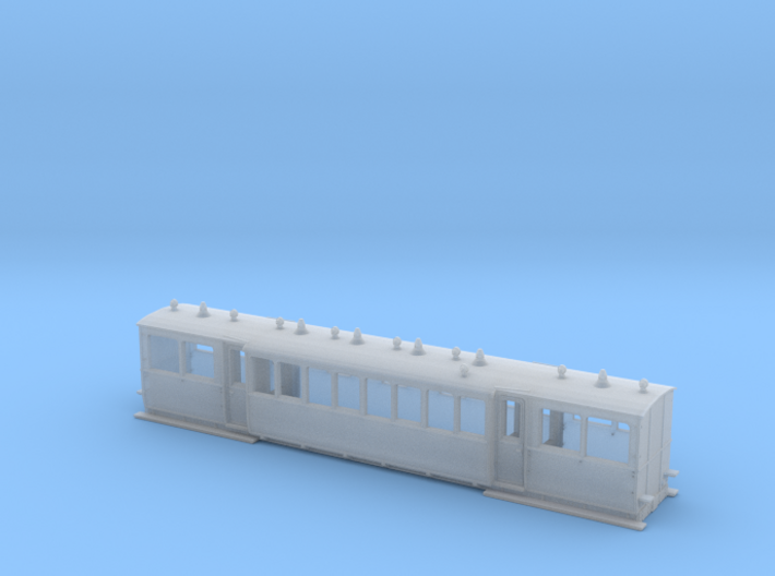 Wismarwagen der MPSB in TTf (1:120) 3d printed