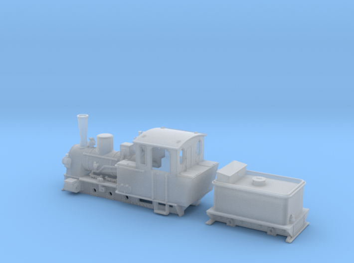 BR 99 3351-53 der MPSB in TTf (1:120) 3d printed