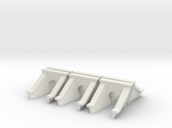 3 Foot Concrete Culvert HO Scale X 6 3d printed