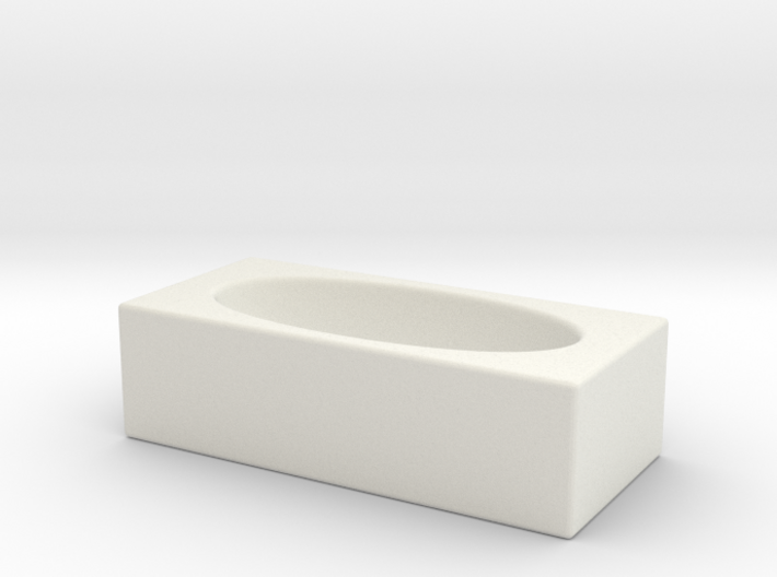 1:24 Oval Tub (Not Full Scale) 3d printed