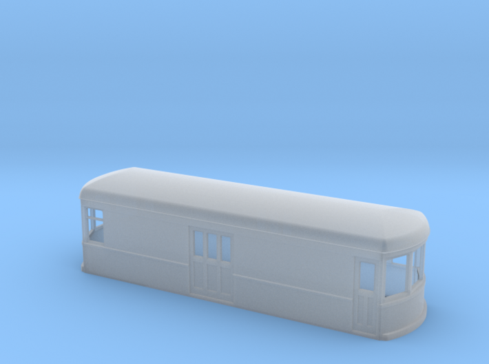 N gauge short trolley freight-motor 1 3d printed