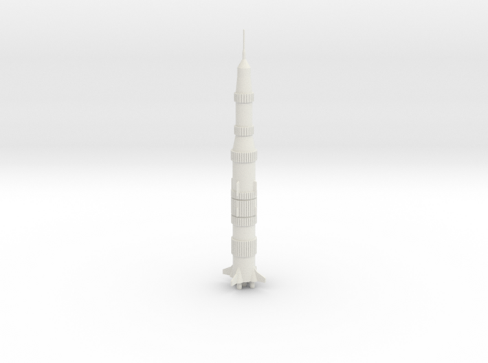 1/700 Saturn V Rocket 3d printed