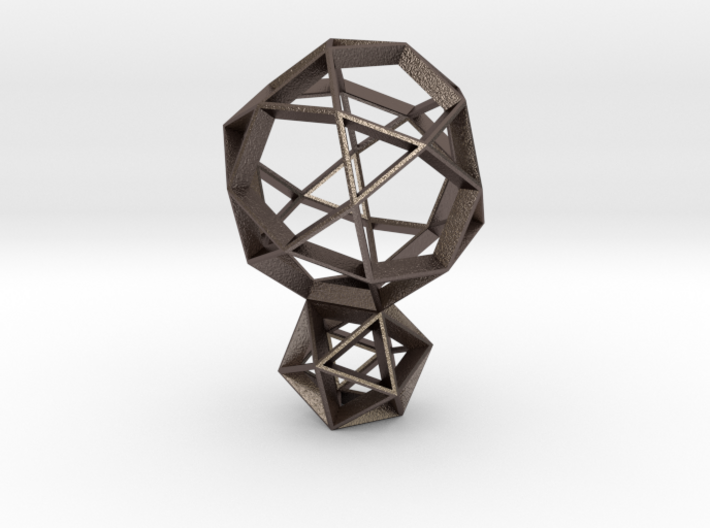 Polyhedral Sculpture #25 3d printed
