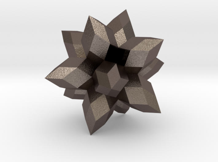12-Pointed Zome Star 3d printed