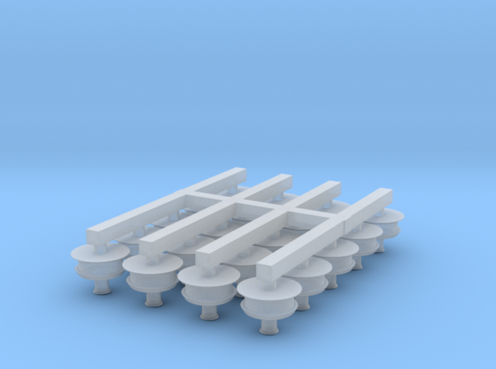 N Scale Pope's Lamps (Pack of 20) 3d printed
