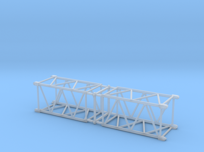 HO/1:87 Crane boom segment short 17x17 x2 3d printed