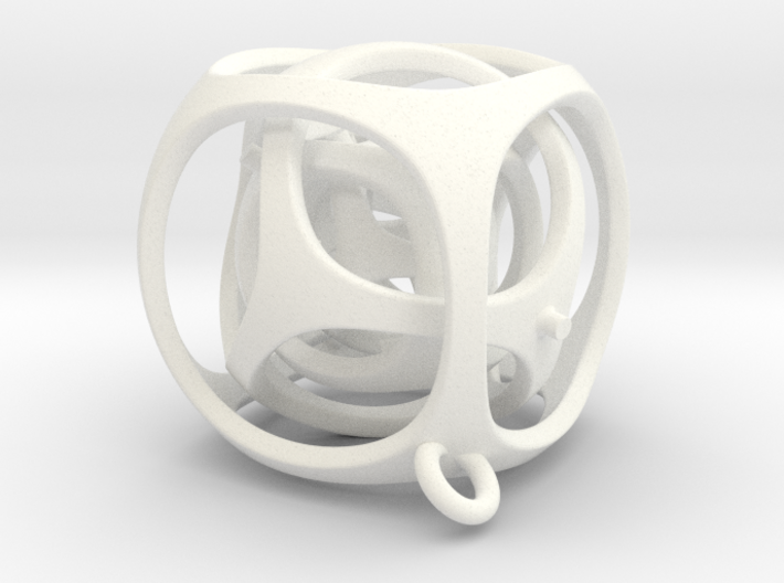 Gyro the Cube (S) (Ring + Smooth) 3d printed 