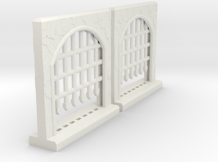 Portcullis - Large Double Sprue 3d printed