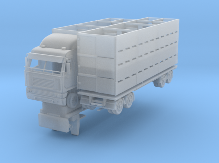 1:87 truck and trailer 3d printed