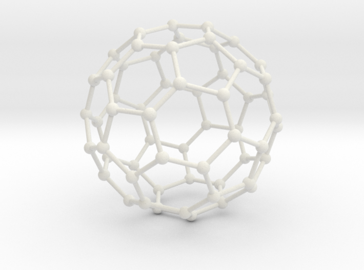 Bucky Ball Wire Frame 3d printed