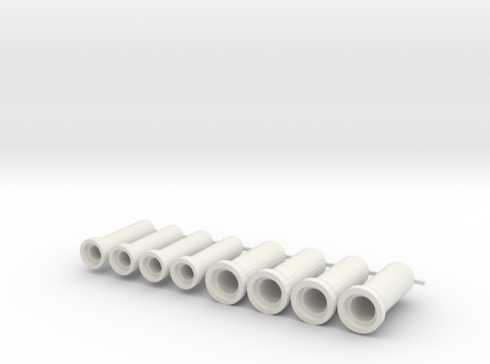 Sewer pipe, rioolbuis 400,600,800 mm, schaal 1:87 3d printed