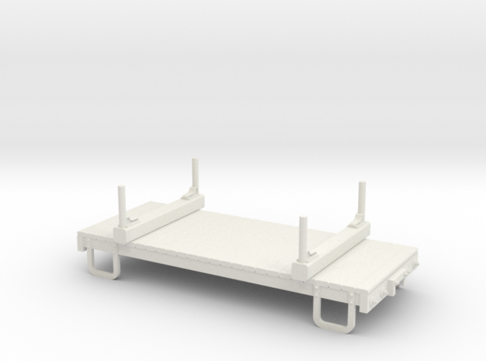 On30 14ft 4w log flat (old type) 3d printed