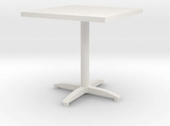 square bistro table 3d printed