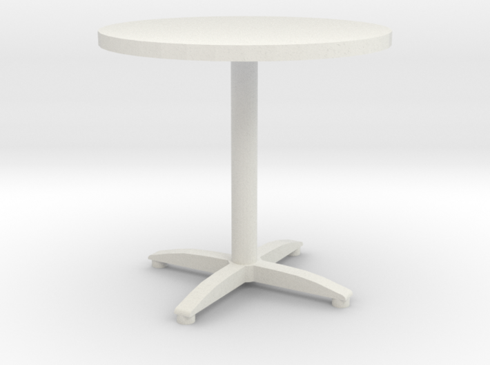 round bistro table 3d printed