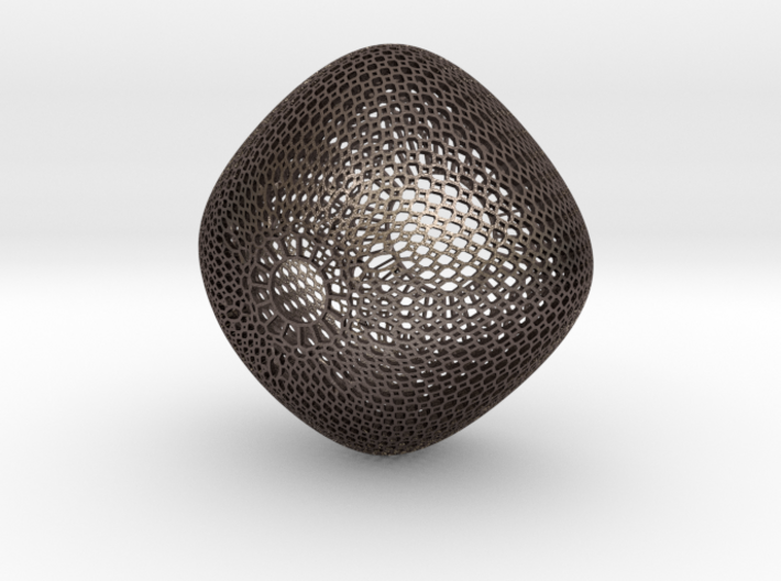 Chandelier (round honeycomb) 3d printed