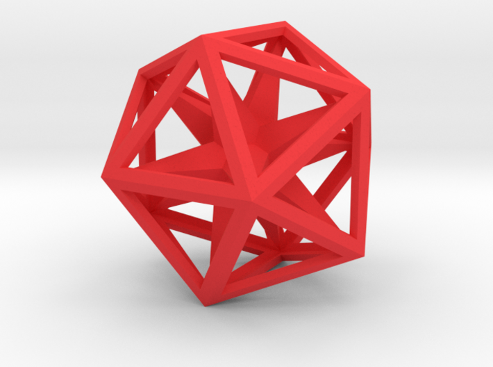 Icosahedron Convex Hull 3d printed