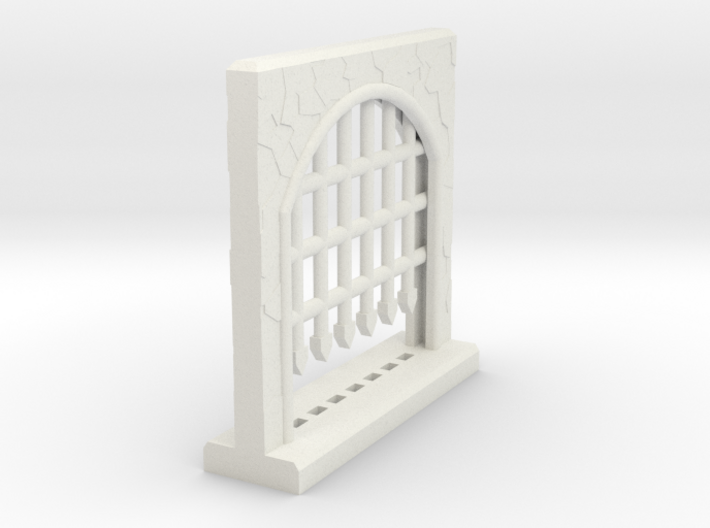 Large Portcullis - Single 3d printed