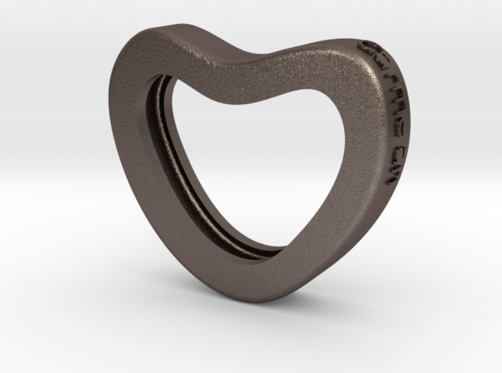 Cuore Carmelari 3d printed