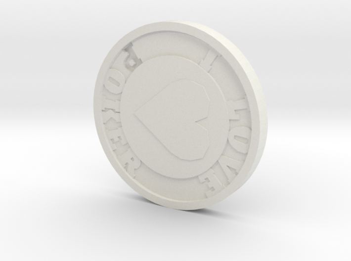 Poker chip 3d printed