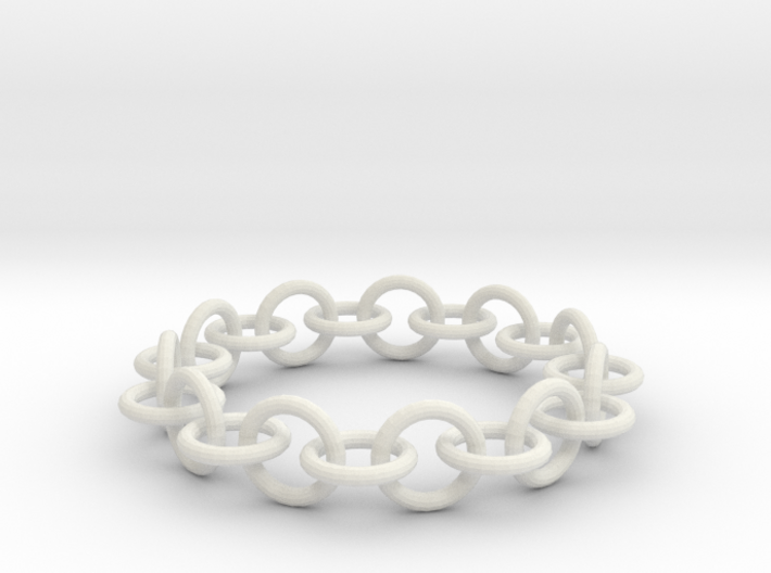 Chain Bracelet 3d printed