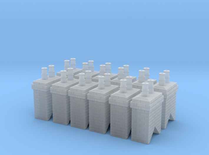 Chimney Stack 1 X 12 N Scale 3d printed