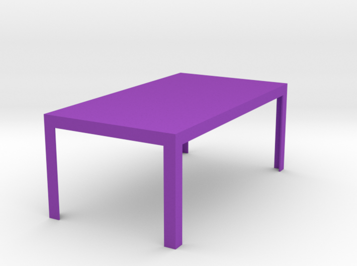 Otto Modern Dining Table 1:12 scale 3d printed