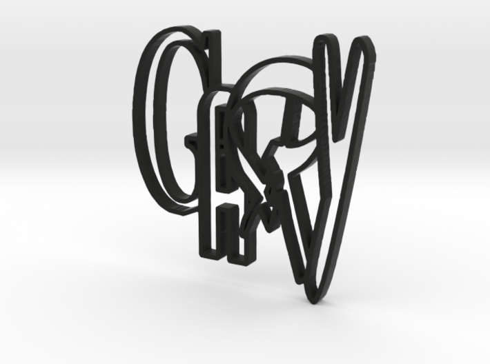 GARY (4cm) 3d printed