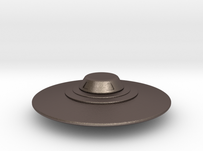 Flying Saucer Miniature 2 3d printed