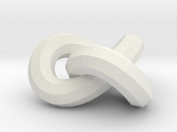 Neverending-knot-15mm. pendant / earring / necklac 3d printed